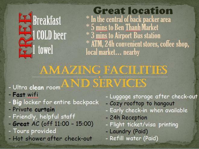 The Joy Hostel Хошимин Экстерьер фото
